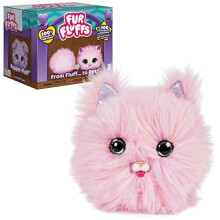Fur Fluffs, Purr ân Fluff Surprise Reveal Interactive Toy Pet, Over 100 Sounds and Reactions Cute and Fluffy Cat Kids Toys for Girls & Boy