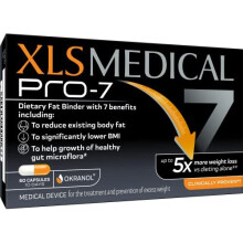 XLS Medical PRO-7 - Weight Loss Pills - Up to 5X More Weight Loss Versus Dieting Alone, 7 Clinically Proven Benefits - 60 Capsules - 10 Day