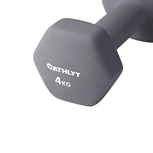 Athlyt - Neoprene Dumbbell Weights - 2 x 4 kg 2