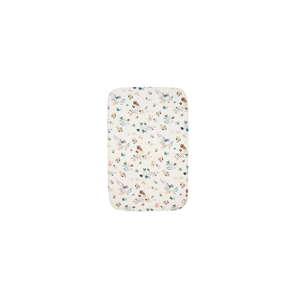 Bedside Crib Fitted Sheets 2-Pack | 100% Organic Cotton, Fits 53X80cm To 60X90cm Mattresses | Our Planet Tutti Bambini