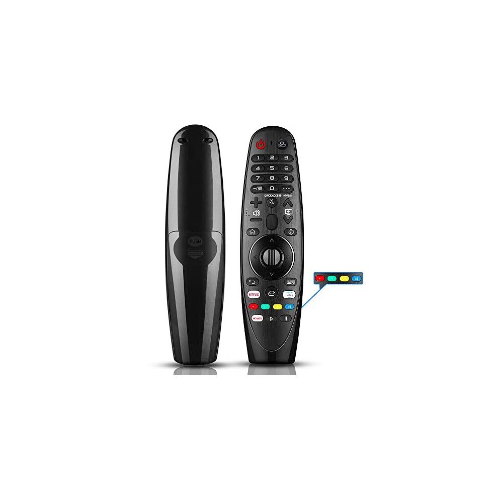 Universal Tv Remote For Lg Tv Remote Compatible With All Models Of Lg Smart Tv, Oled 4K Uhd Lcd Led Hdr, Lg Magic Remote Control For Lg Smar