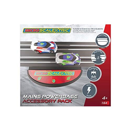 Scalextric Micro Scalextric G8043 Mains Powered Track Piece (UK) Track Accessory