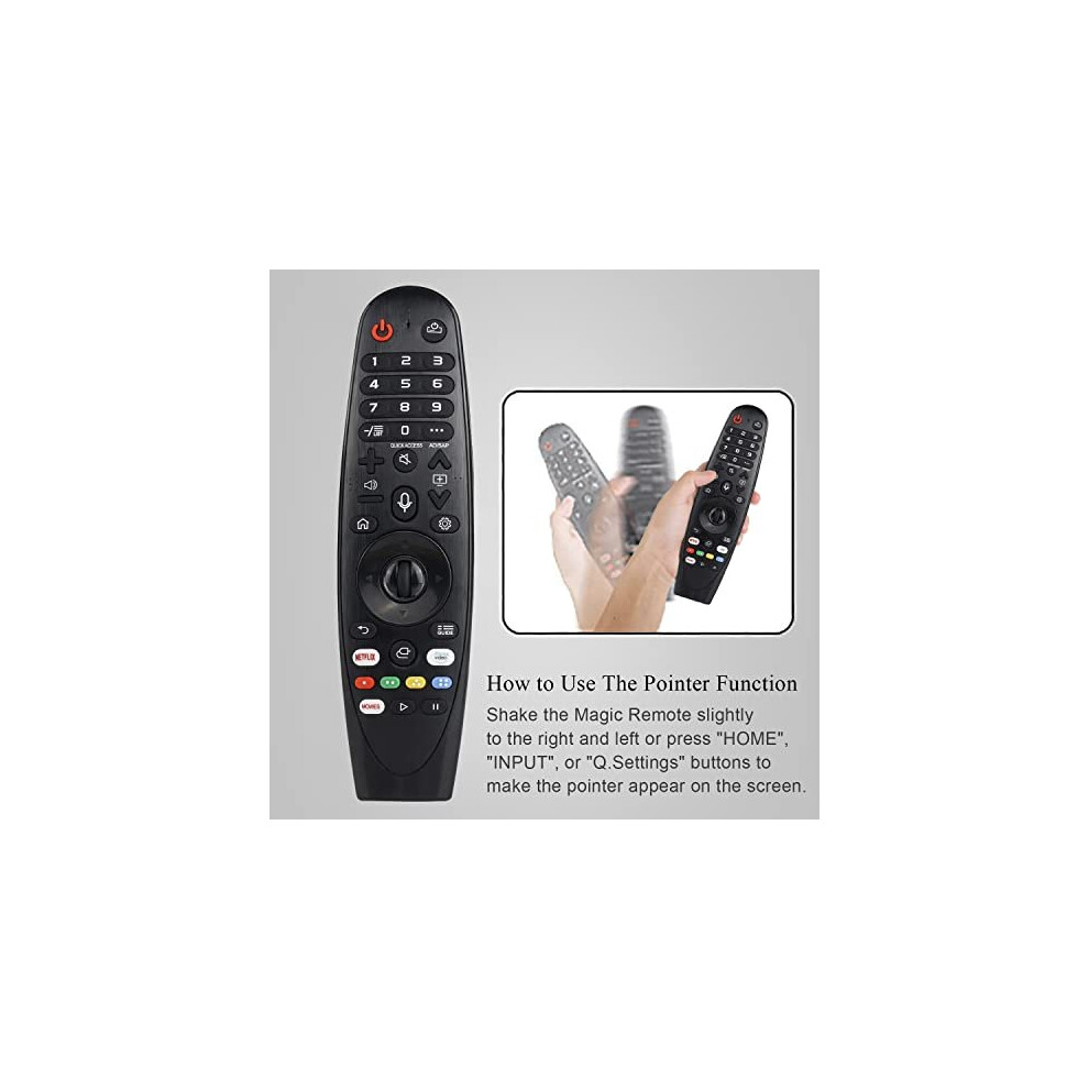 Universal Replacement for LG Magic Remote Control, YiBiChin AKB75855501  Voice Remote Control Fit for LG Smart Android TVs 2018/2019/2020 Mod on  OnBuy