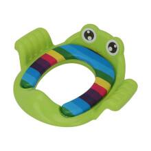 ( Green) Baby Soft Padded Potty Training Toilet Seat With Handles Toddler Child Potty
