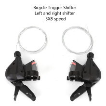 Bike Gear Shifter 3 X 8 24 Speed Shift Lever Cable Trigger for Shimano Acera
