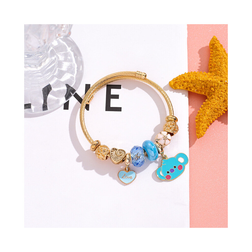 (KOYA) Bt21 Koya Mang Shooky Rj Tata Chimmy Cooky Bracelet Accessories Fan Gift-image-OPC-PBGNQFF-NEW