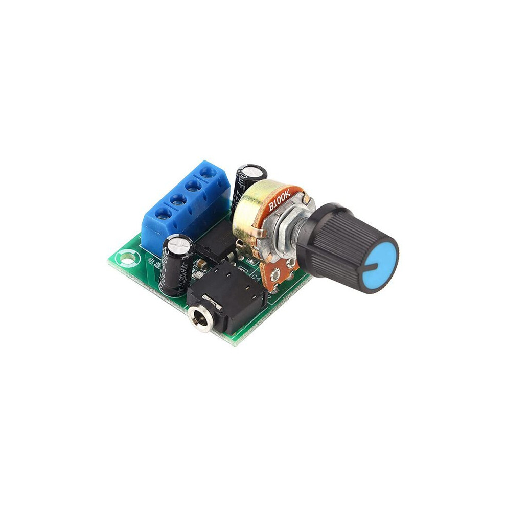 Lm386 Super Mini Amplifier Board, 3V-12V, 0.5W-10W Speaker Low Noise Power Consumption, For Speaker Diy 4762016950934