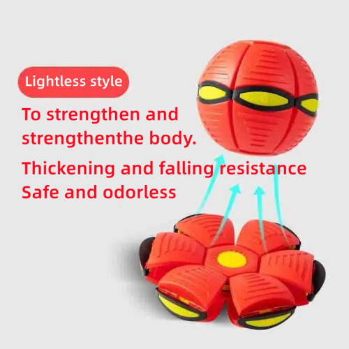 (Red) Ball Elastic Decompression Foot Deformation Ufo Parentchild Interaction