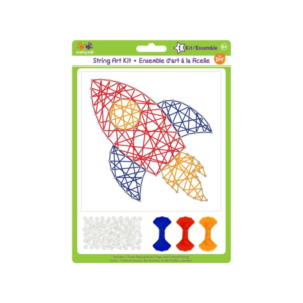 (Rocket) String Art Craft Kit
