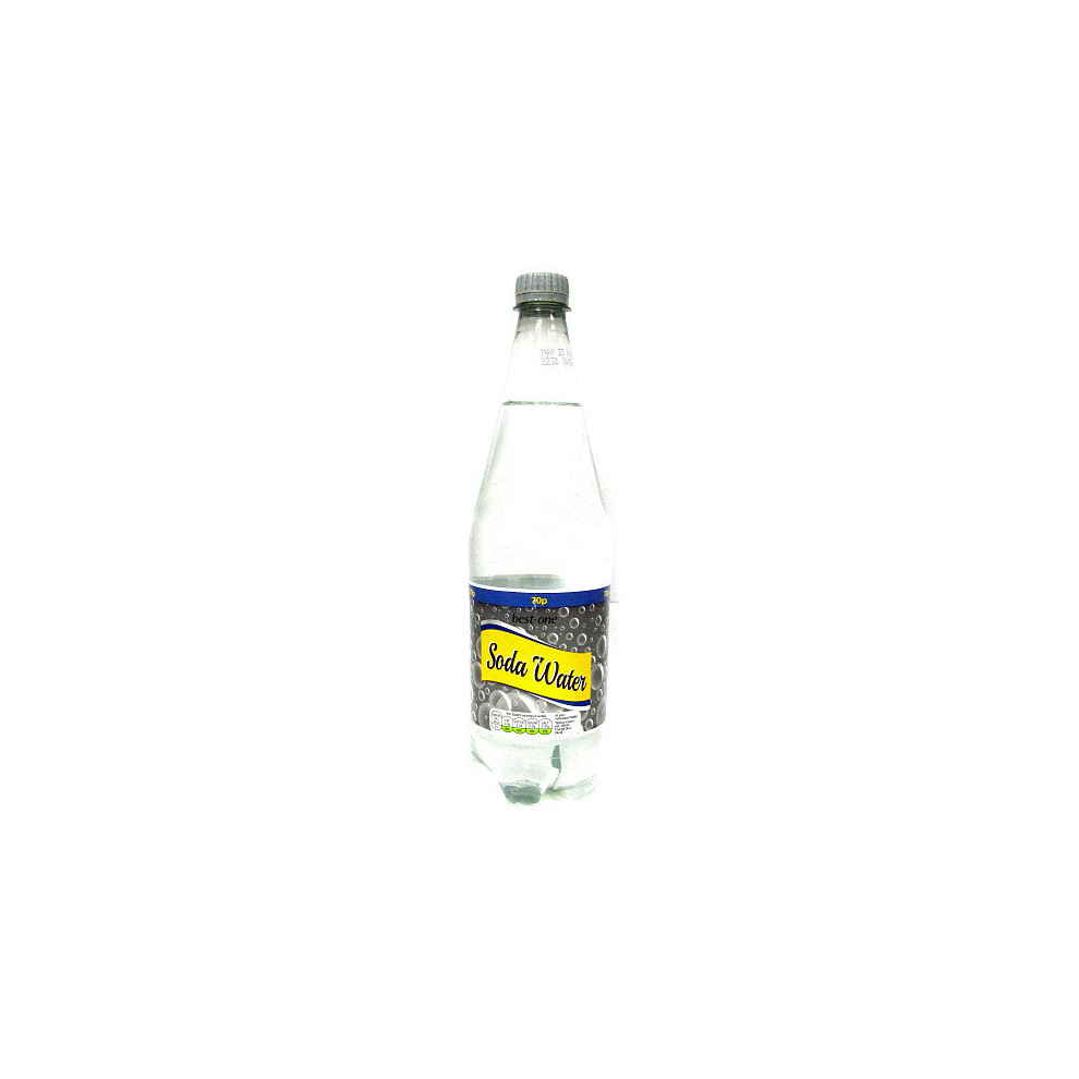 Best-One Soda Water 1 Litre (Pack of 12)