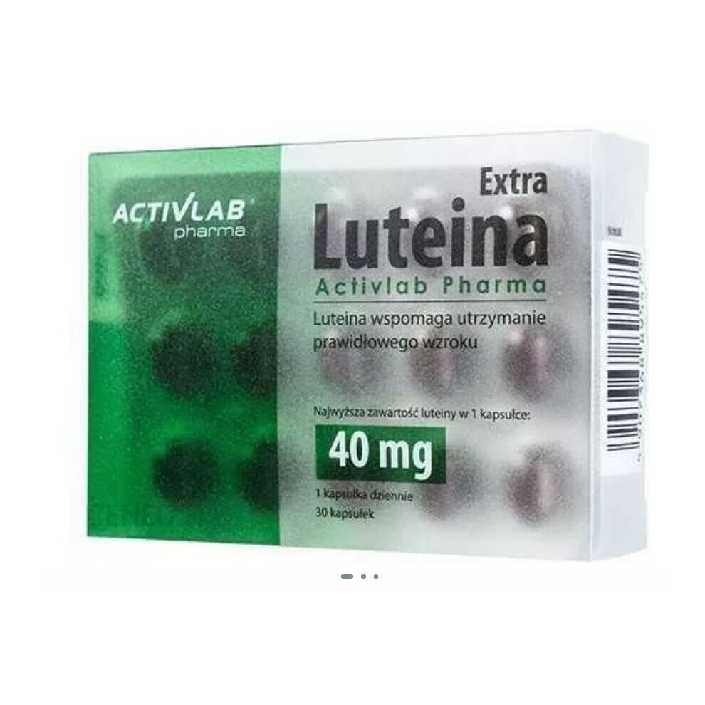 Luteina Extra 30 kap ACTIVLAB OLIMP lutein eyesight vision healthy eyes