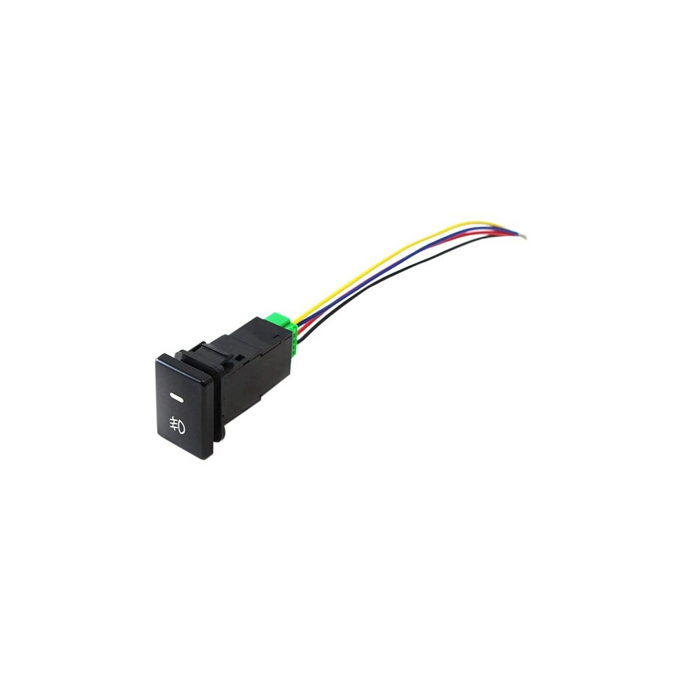 4-Pole 12V Push Button Switch With Led Background Indicator S For Fog S Drl Led Bar(33X22mm) Light 4762016956455