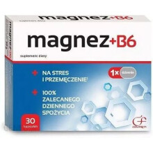 Magnez B6 Colfarm MAGNESIUM VITAMINA B6 Magnez B6 30 tab NEOMAG MENMAG VITALITE