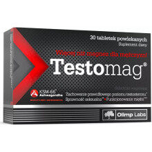 OLIMP Testomag 30 tab Magnesium Vitamin B6 Zinc Energy Libido
