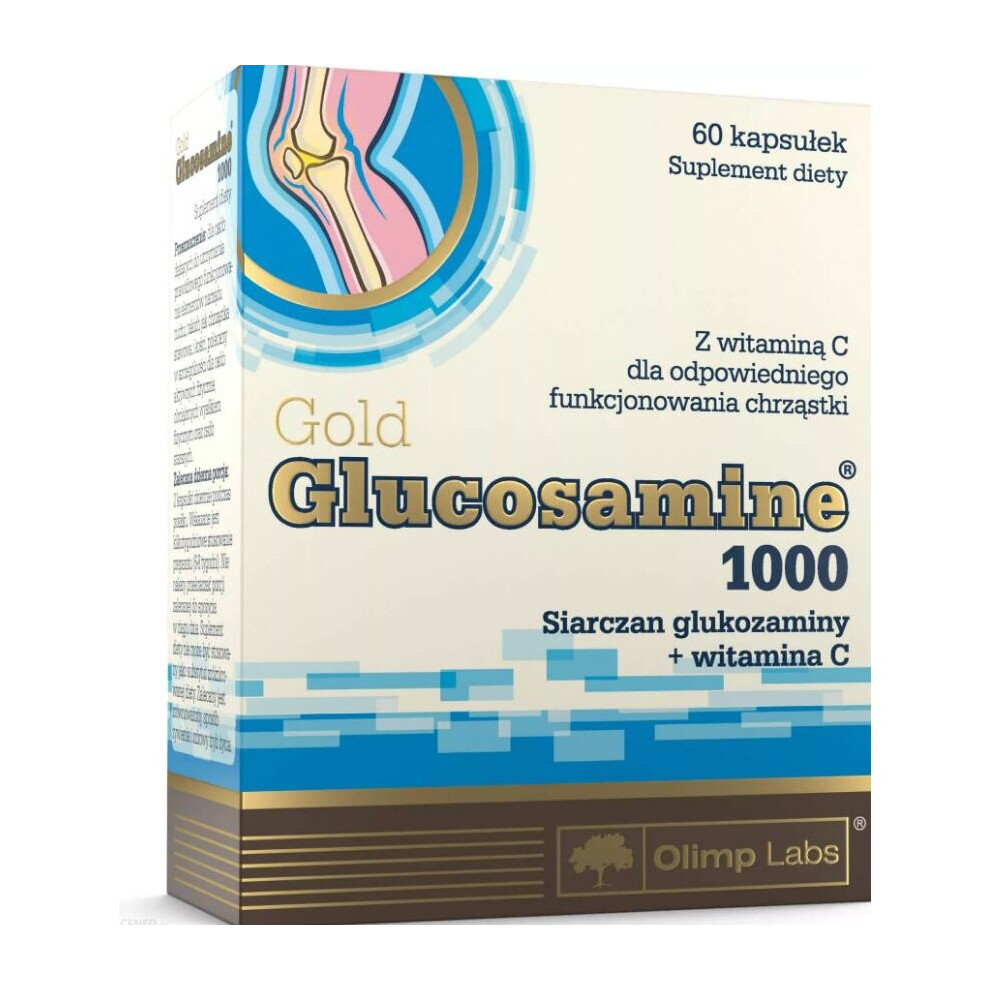 Polskie Suplementy Olimp Glucosamine Flex 60 Kap Joints Bones Cartilage Support Collagen Vitamin C