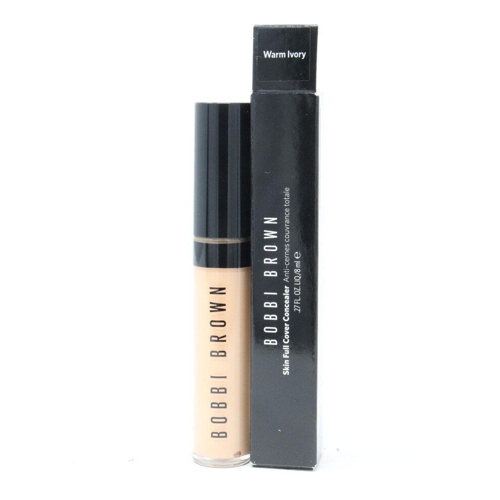 Bobbi (Warm ) Skin Full Cover Concealer 0.27Oz/8.0Ml New With Box Ivory/Brown