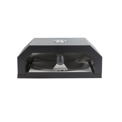Home Pizza Oven BBQ Topper With Paddle Black on OnBuy
