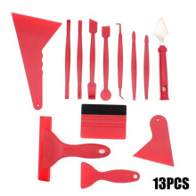 Car Wrap Vinyl Scrapers 3D Carbon Fiber Decal Film Micro Squeegee Felt Kit Tool
