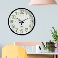 30CM Luminous Quartz Non-Ticking Wall Clock