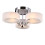 Living And Home (3 Head) Modern LED Crystal Ceiling Light Chandelier Lamp 3