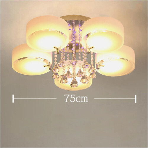 Living And Home (5 Head) Modern LED Crystal Ceiling Light Chandelier Lamp 2