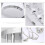 Living And Home (7 Head) Modern LED Crystal Ceiling Light Chandelier Lamp 8