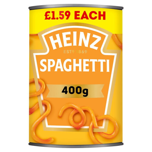 Heinz Heinz Spaghetti 400g (Pack of 24)