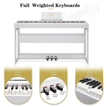 88 Keys Digital Piano Full Weighted Keyboards Bluetooth Digital Piano