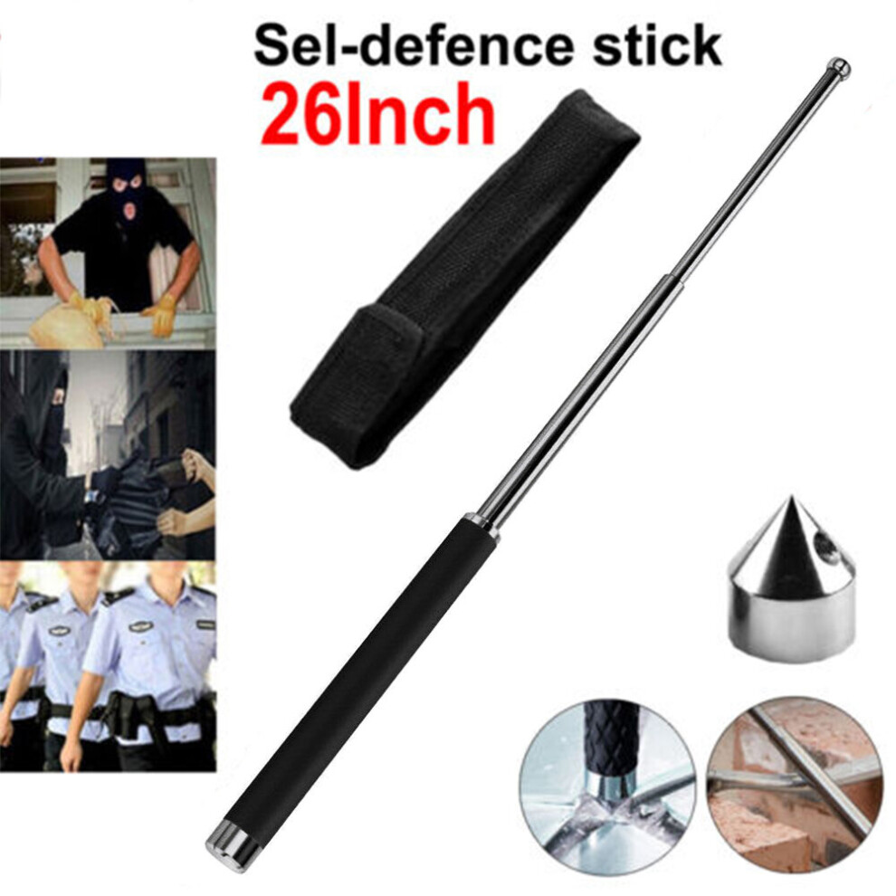 Self Defense Telescopic Stick Whip Portable Pocket Baton