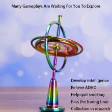Fingertip Gyroscope Toys Balance Spinner Gyroscope Toy Metal Anti-Gravity