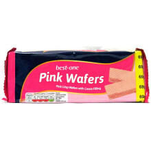 Best-One Pink Wafers 100g (Pack of 12)