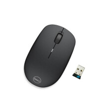 Dell Wm126 Desktop Computer Laptop Office Powersaving Wireless Mouse Black
