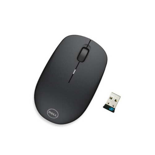 Dell Wm126 Desktop Computer Laptop Office Powersaving Wireless Mouse Black 1