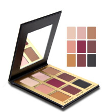 9-Color Matte Nude Eyeshadow Palette #1 - 9 Matte Shades | Product Code 6.90309E+12
