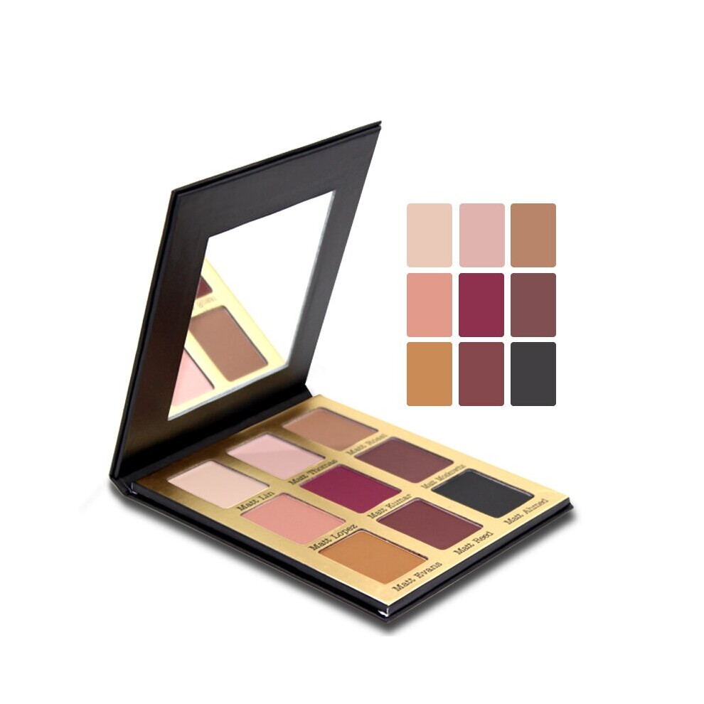 9 colors Matte eyeshadow palette nude #1
