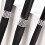 10PCS Black Matte Handle Eyebrow Brush 2