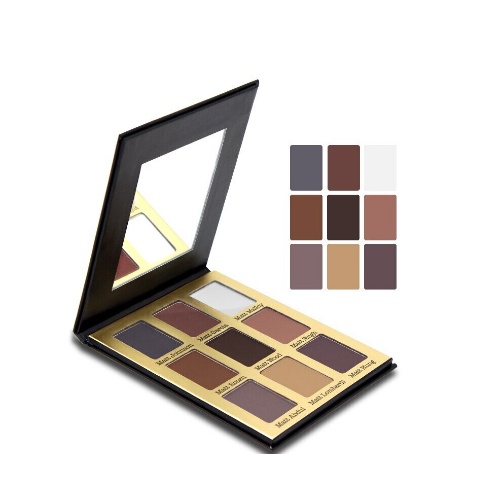 9 colors Matte eyeshadow palette nude #2-image-OPC-PBGWPGQ-NEW