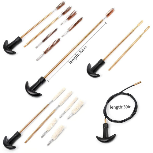 Barrel Cleaning Tool, 16 Piece Duct Unclogging 1