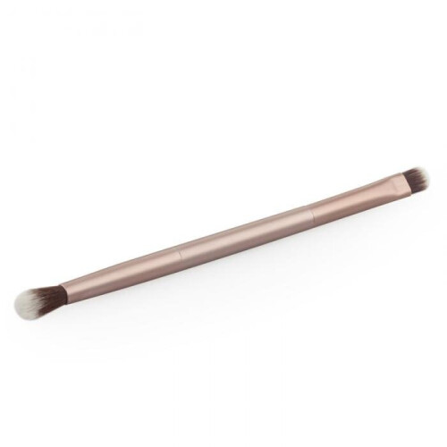 Double-ended eyeshadow brush
