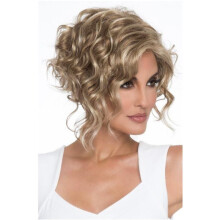 Playful Blonde Short Hair, Wig Ladies