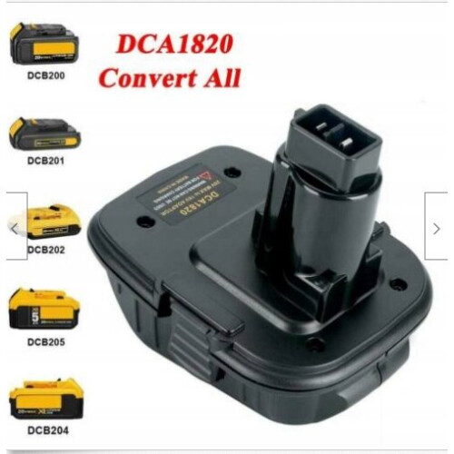 DCA1820 battery adapter converter
