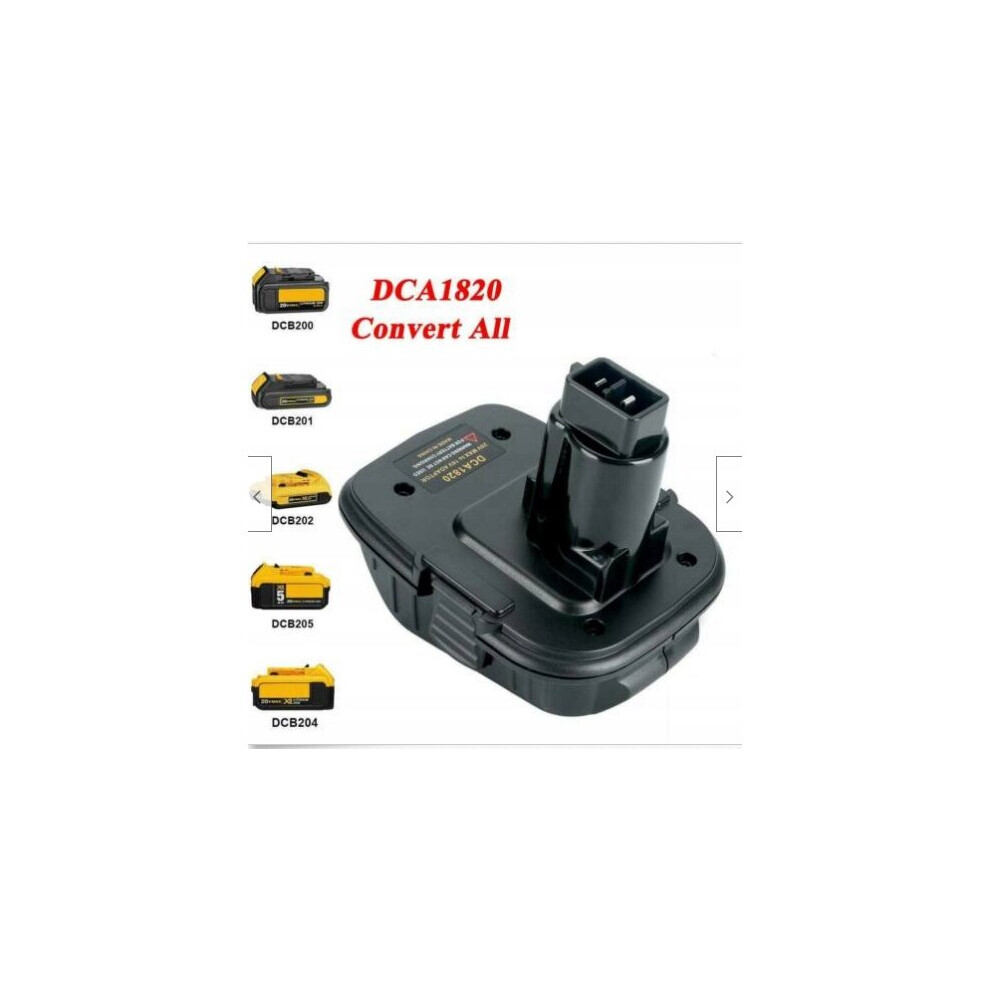DCA1820 battery adapter converter
