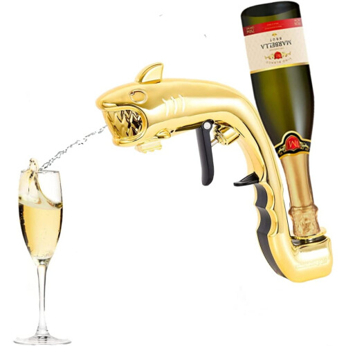 Champagne Gun Shooter, Beer Gun Champagne Spray Gun Wine Bottles on OnBuy