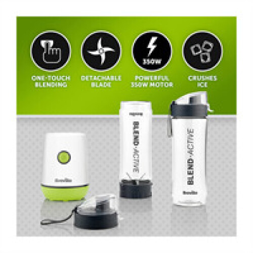 Breville Breville Blend Active Personal Blender And Smoothie Maker - Green 2