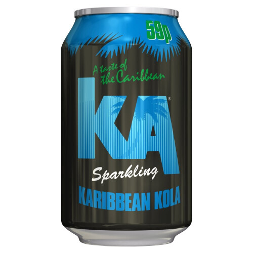 KA Sparkling Karibbean Kola 330ml (Pack of 24) 1