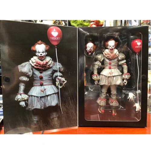 (ver.2.0) Neca IT 2017 Pennywise Ultimate Action Figures Horror Scared Model Toys