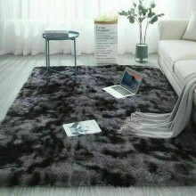 (Dark Grey, 80x150cm) Fluffy Rugs Anti-Slip Large SHAGGY RUG Super Soft Mat Living Room Bedroom Carpet