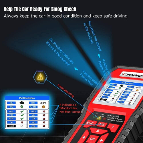 KW850 Professionelle OBD2 Auto Code Reader OBD II Diagnostic Check Engine Light Scanner für Autos nach 1996 2