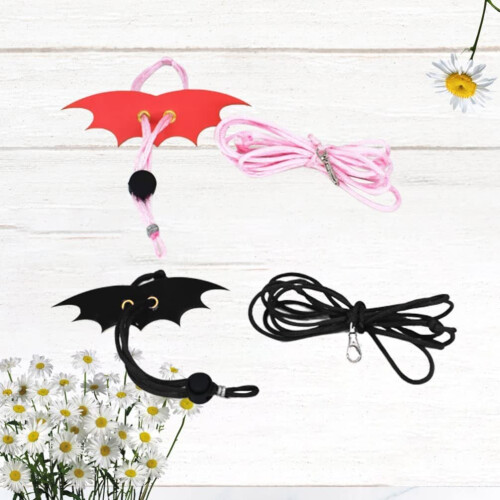 Hamster Leash Lizard Harness Adjustable Small Animal Traction Rope 1