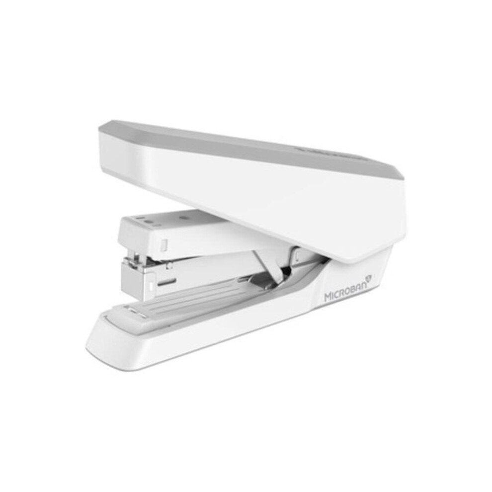 Fellowes FEL5014501 0.25 in. Fellowes EasyPress Full Strip Stapler - 40 Sheets Capacity - 210 Staple Capacity - Full Strip - Staple Size - White